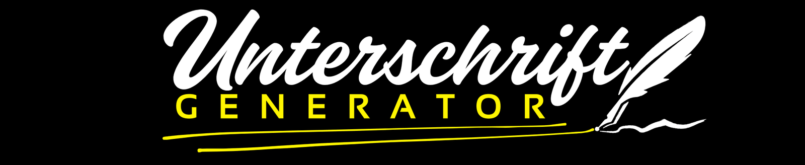 Unterschrift Generator – Eigene Unterschrift erstellen